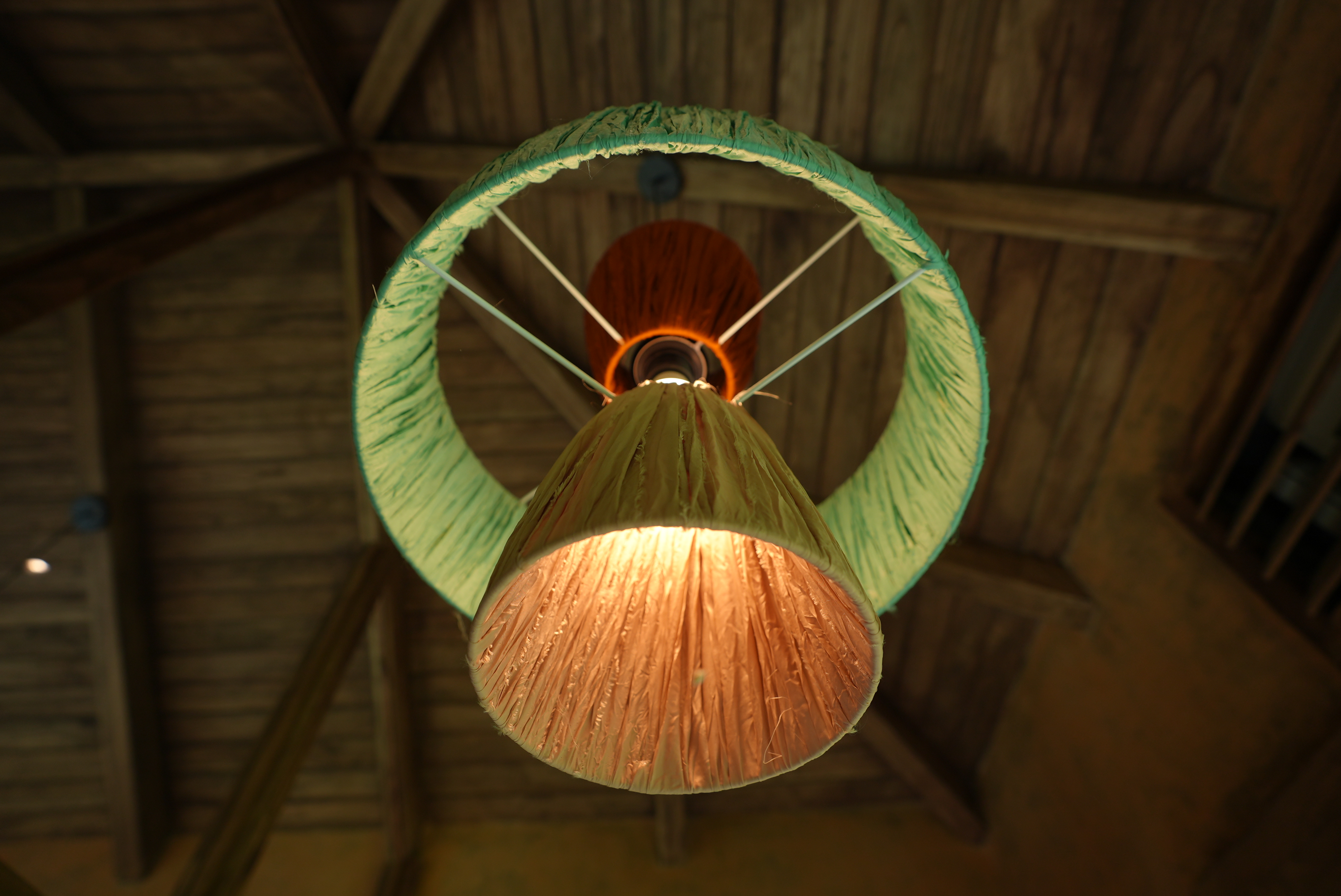 Đèn vải treo trần